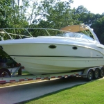 2004 Chaparral 290 Cabin Cruiser dash repair