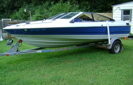 1988 Bayliner Capri Paint Job (1)