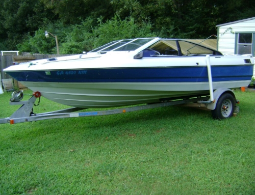 1988 Bayliner Capri Paint Job